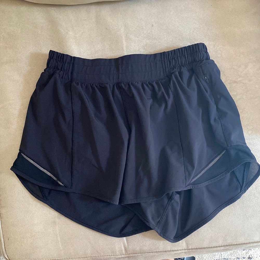 Black Lulu shorts